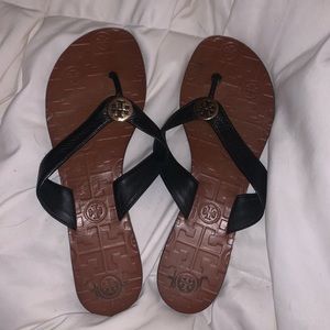 Tory Burch Black flip flops